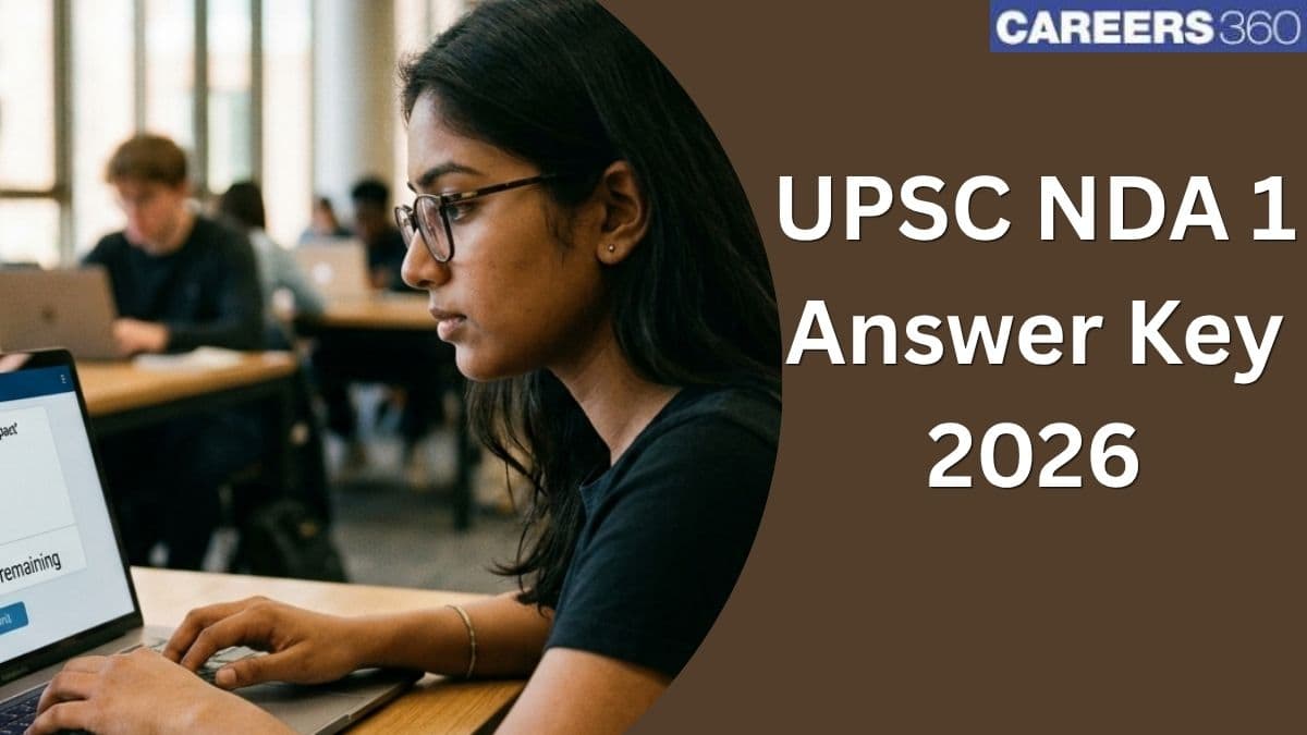 NDA 1 Answer Key 2026 - Download Mathematics & GAT Shift wise Answer key PDFs